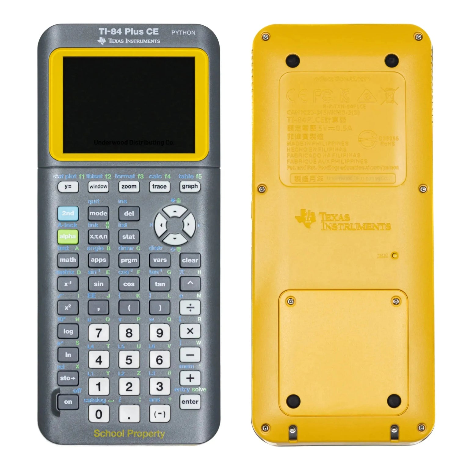 Techtarget Calculator Texas Instruments Yellow Calculators | School Calculators