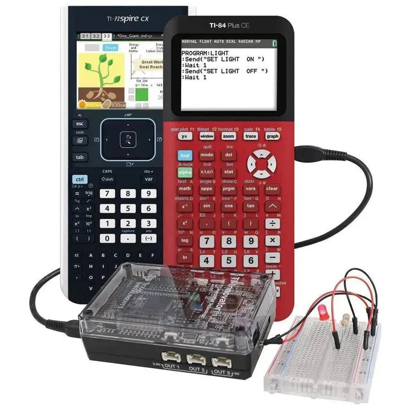 TI-Innovator Hub with TI LaunchPad Board