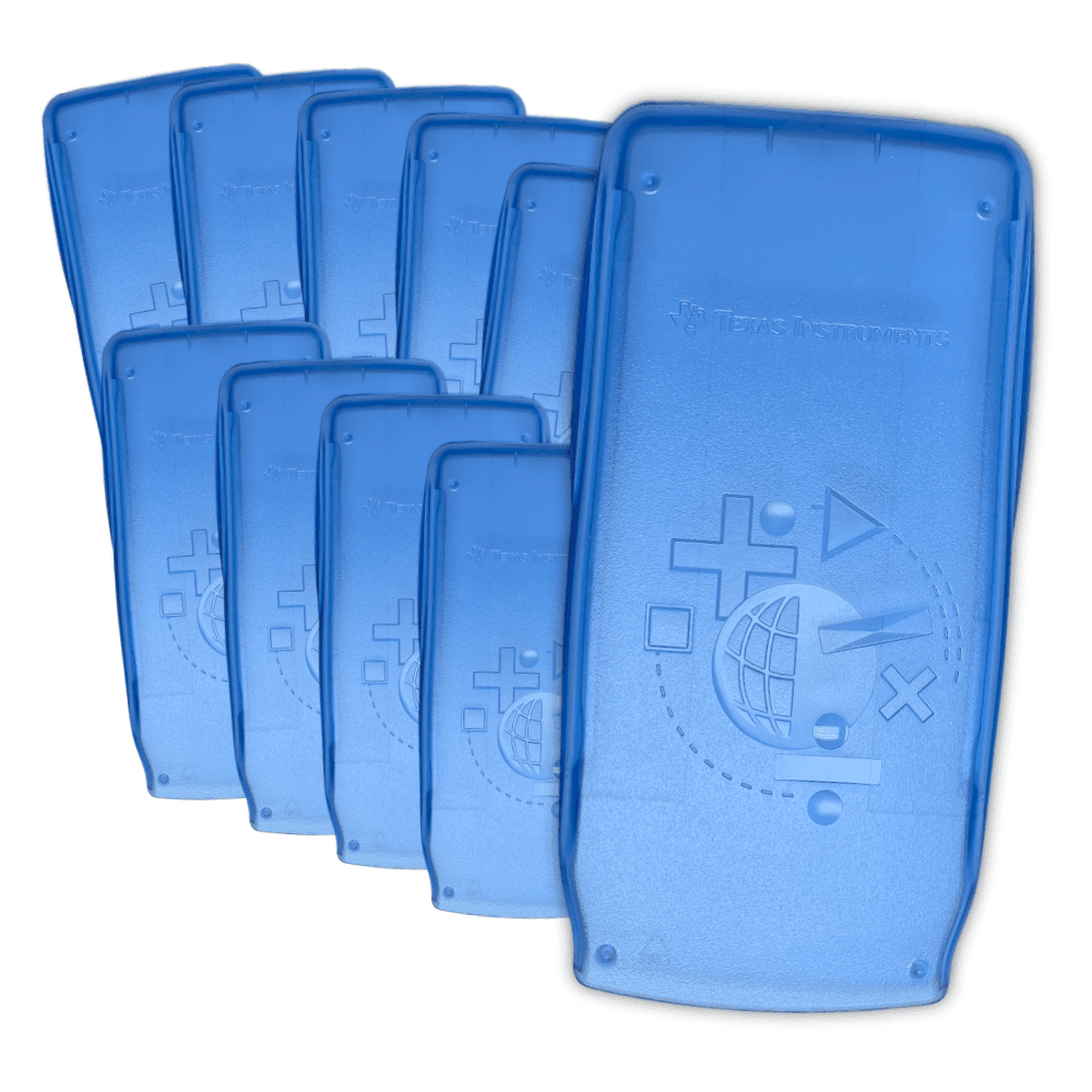 Pack of 10 Ti-15 Elementary Calculator Slide Covers - Underwood Distributing Co.
