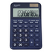 Sharp EL-M335 10-digit blue desktop calculator, large display, Underwood Distributing Co.