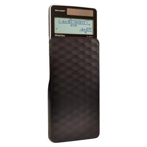 Sharp EL-W516TBSL advanced scientific calculator with textured black cover, sold by Underwood Distributing Co.