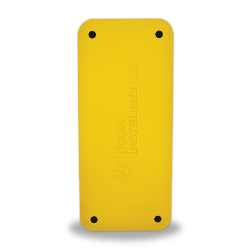 Single Ti-84 Plus CE Yellow Slide Cover - Underwood Distributing Co.