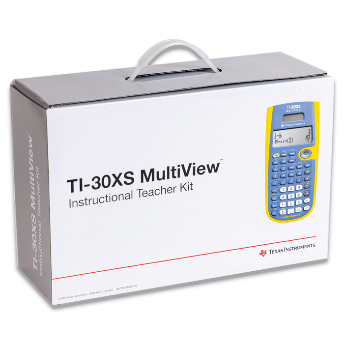 Texas Instruments® TI-30XS MultiView™ Class Pack of 30 - EZSpot Yellow - Underwood Distributing Co.