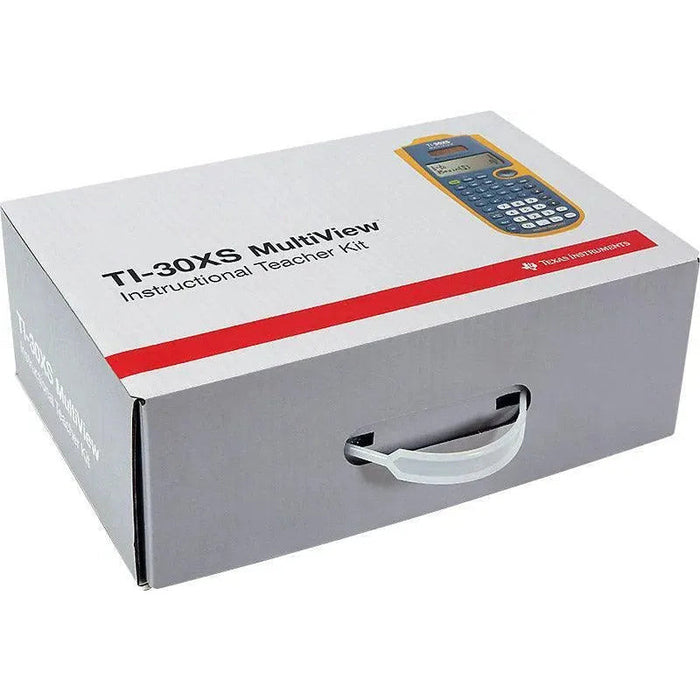Texas Instruments TI-30XS MultiView Instructional Teacher Kit box with calculator image