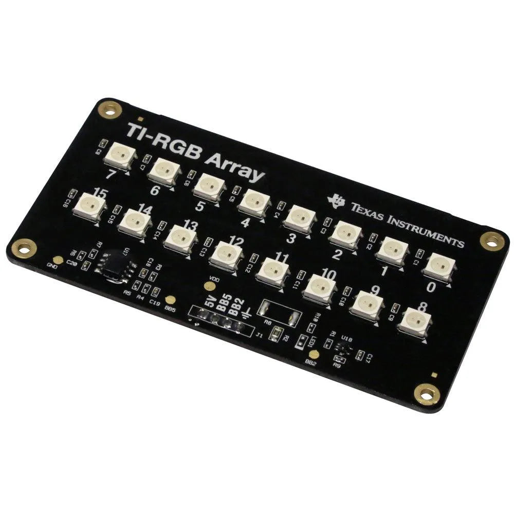 Texas Instruments TI-RGB Array circuit board for STEM electronics, sold by Underwood Distributing
