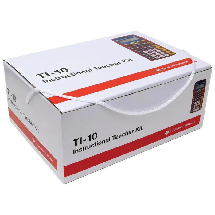 TI-10 Instructional Teacher Kit box for Texas Instruments calculators from Underwood Distributing