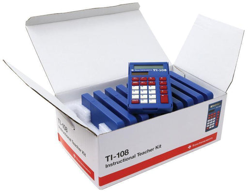 Ti-108 Elementary Calculator - Class Pack of 30 - Underwood Distributing Co.