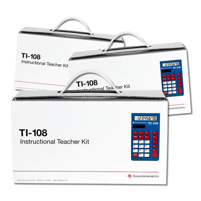 Ti-108 Elementary Calculator - Class Pack of 30