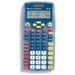 Texas Instruments TI-15 Explorer elementary calculator, blue, with multi-line LCD, sold by Underwood Distributing Co.