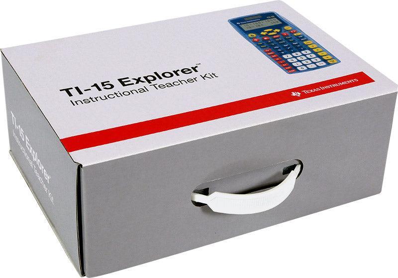 TI-15 Explorer Elementary Calculator - Teacher's Pack of 10 - Underwood Distributing Co.