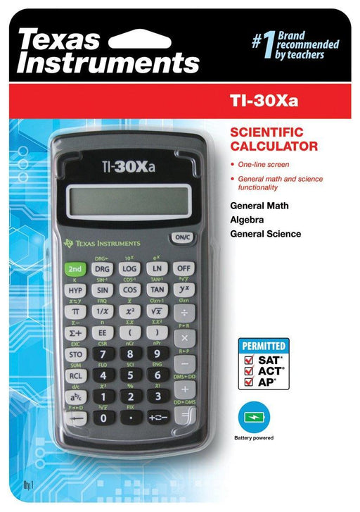 TI-30Xa Scientific Calculator - Underwood Distributing Co.