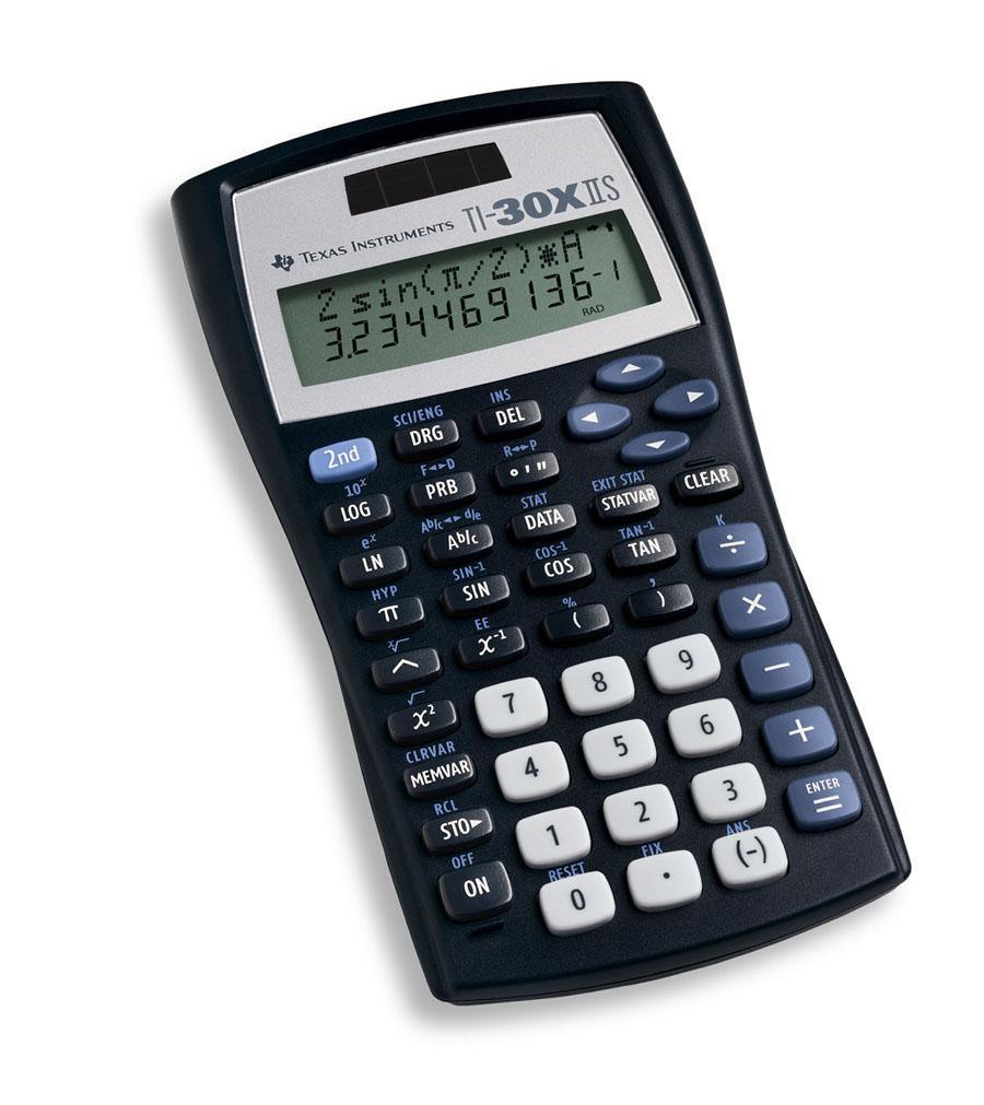 TI-30XIIS Scientific Calculator (Bulk Packaging) - Underwood Distributing Co.