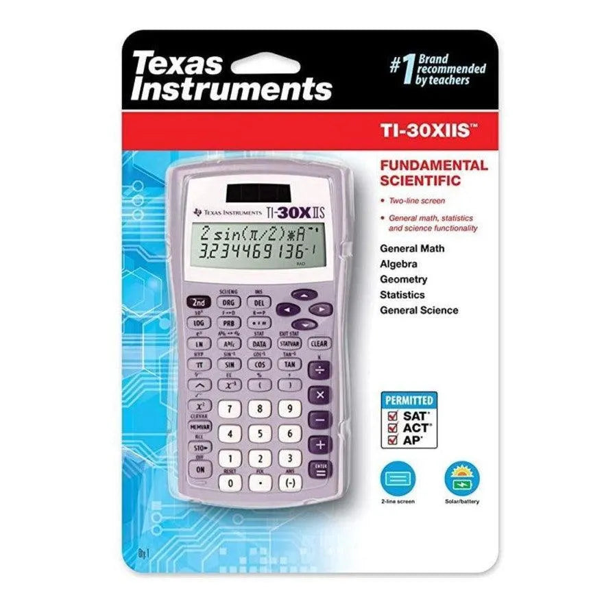 TI-30XIIS Scientific Calculator - Lavender - Underwood Distributing Co.