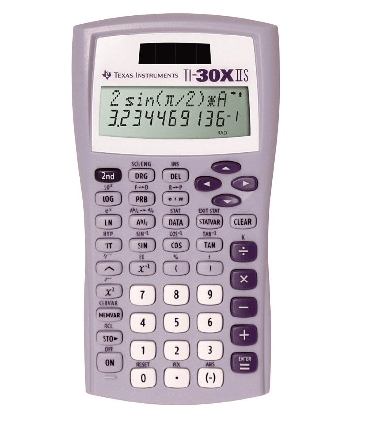 TI-30XIIS Scientific Calculator - Lavender - Underwood Distributing Co.