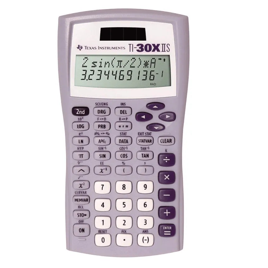 Texas Instruments TI-30XIIS lavender scientific calculator from Underwood Distributing Co.