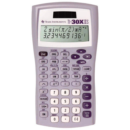 Texas Instruments TI-30XIIS scientific calculator in lavender, offered by Underwood Distributing Co.