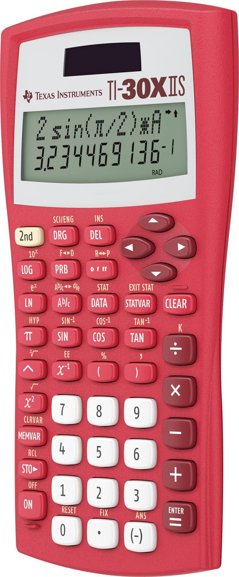 Texas Instruments® Ti-30xiis™ Scientific Calculator - Red — Underwood 