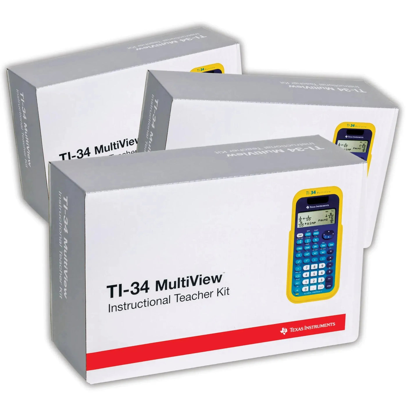 Texas Instruments TI-34 MultiView Class Pack of 30 - EZSpot Yellow