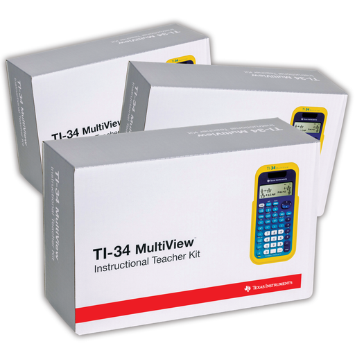 TI-34 MultiView Class Pack of 30 - EZSpot Yellow - Underwood Distributing Co.