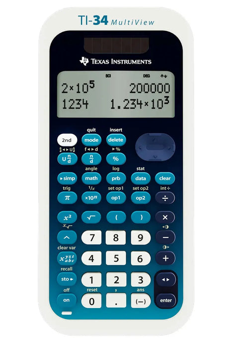 TI-34 MultiView Scientific Calculator - Underwood Distributing Co.