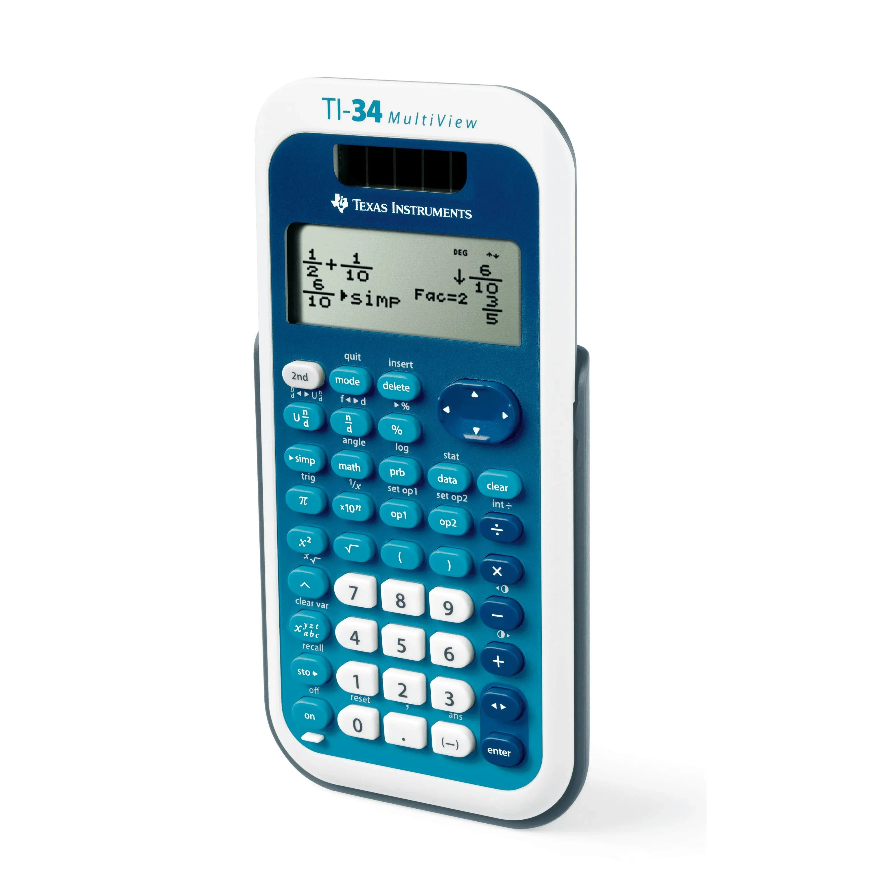 Texas Instruments TI-34 MultiView scientific calculator by Underwood Distributing Co.