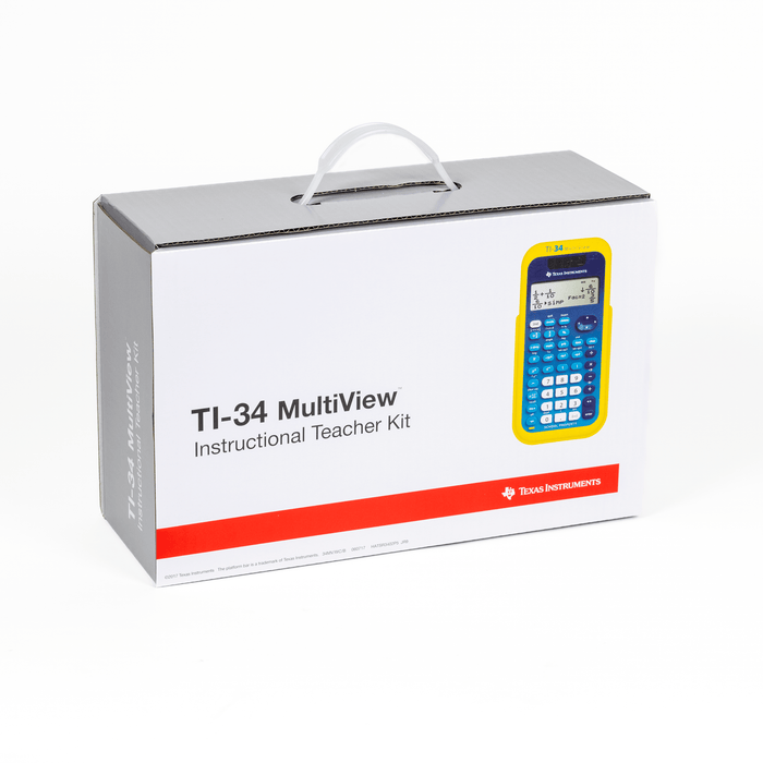 TI-34 MultiView Teacher's Pack of 10 - EZSpot Yellow - Underwood Distributing Co.