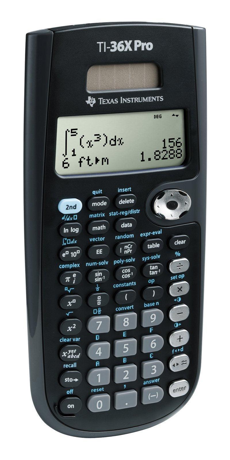 TI-36X Pro Scientific Calculator (Bulk Packaging) - Underwood Distributing Co.