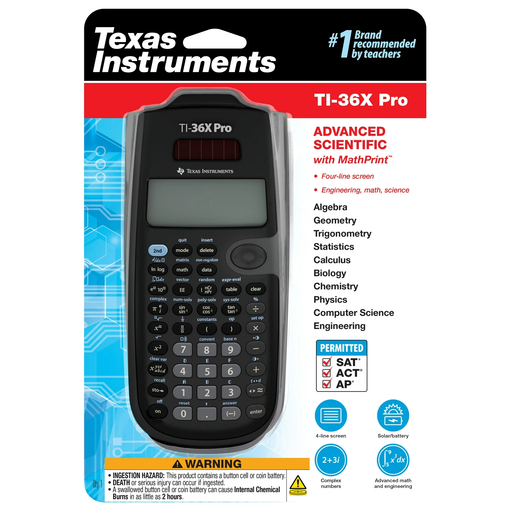 TI-36X Pro Scientific Calculator - Underwood Distributing Co.