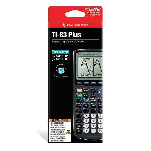 TI-83 Plus Graphing Calculator - Underwood Distributing Co.