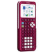 TI-84 Evo Graphing Calculator - Raspberry (Metallic) - Underwood Distributing Co.