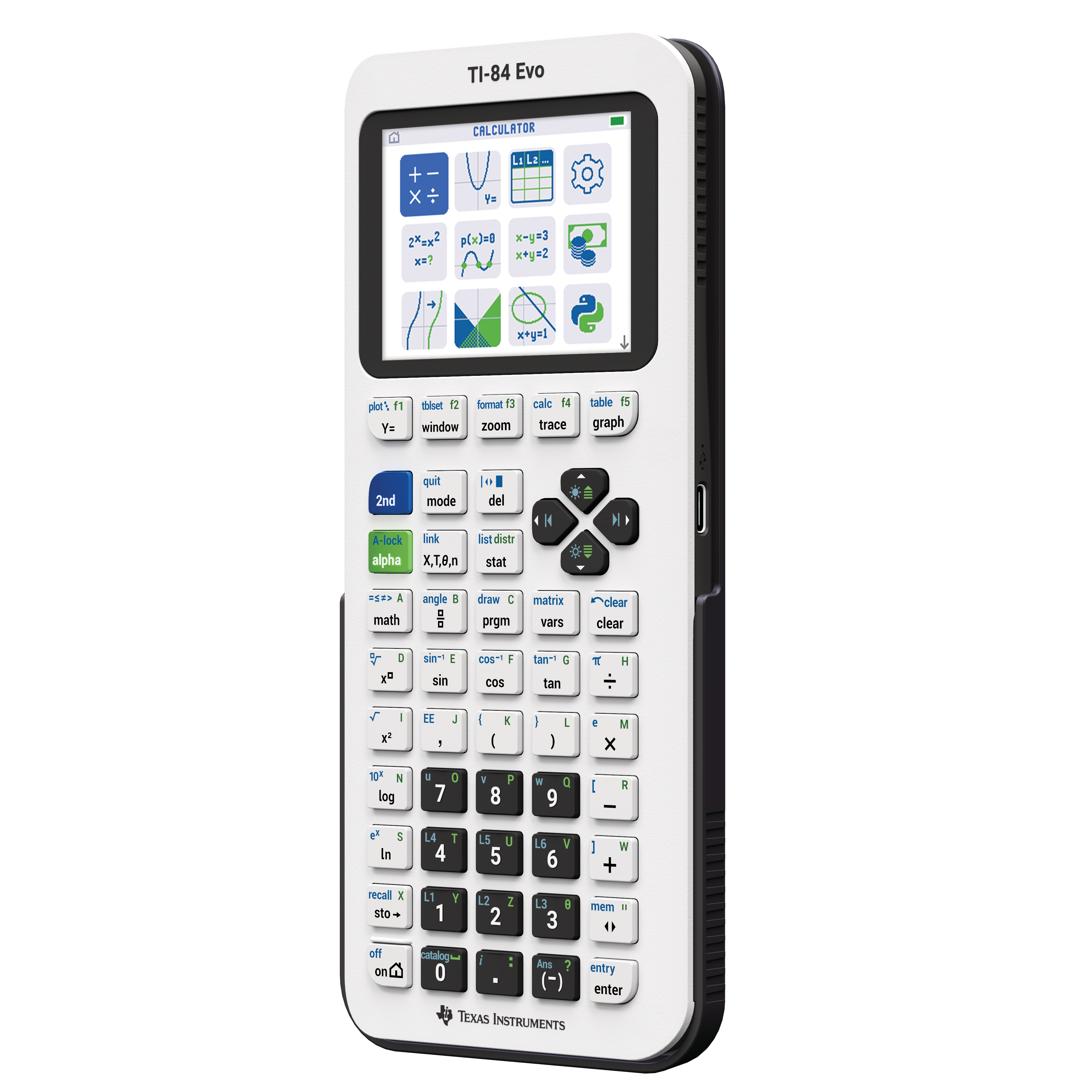 TI-84 Evo Graphing Calculator - Underwood Distributing Co.