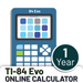 TI-84 Evo Online Calculator - Underwood Distributing Co.