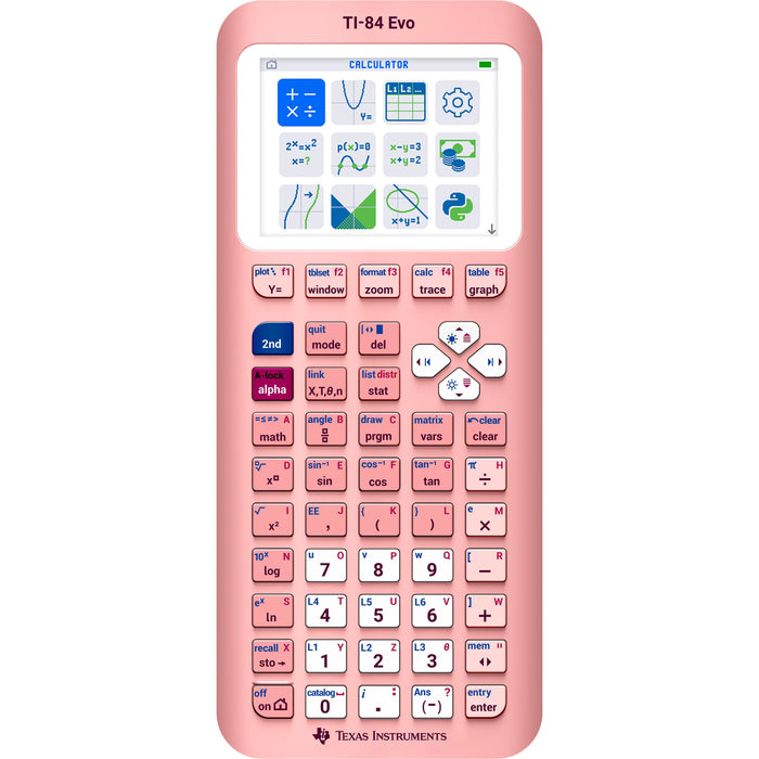 TI-84 Evo Graphing Calculator - Pink