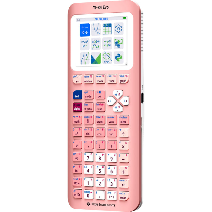 TI-84 Evo Graphing Calculator - Pink