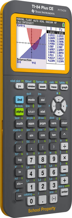 TI-84 Plus CE EZSpot Graphing Calculator - Single Unit - Underwood Distributing Co.