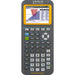 Texas Instruments TI-84 Plus CE EZ-Spot graphing calculator with colored keys and graph display