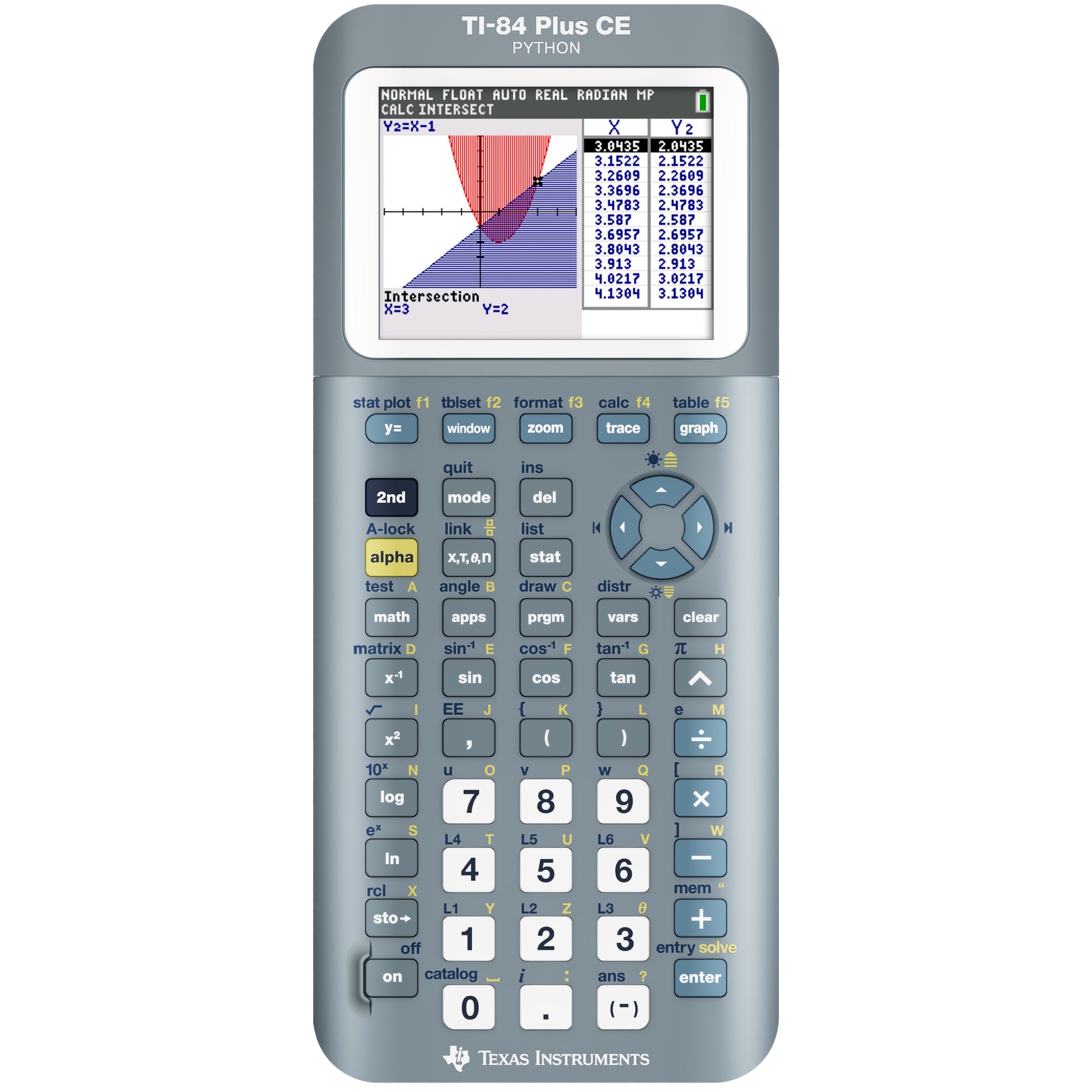Ti-84 Plus CE Python Graphing Calculator - Fractal Frost - Underwood Distributing Co.