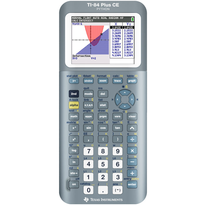 Ti-84 Plus CE Python Graphing Calculator - Fractal Frost - Underwood Distributing Co.