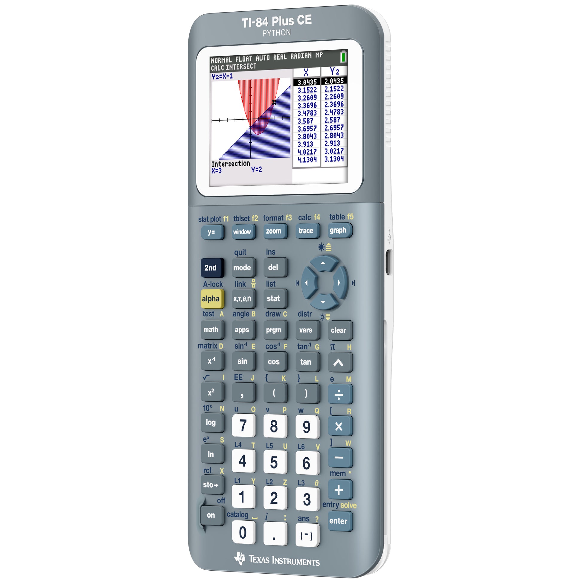 Ti-84 Plus CE Python Graphing Calculator - Fractal Frost - Underwood Distributing Co.