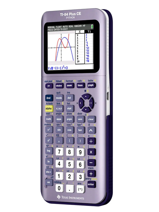 Ti-84 Plus CE Python Graphing Calculator - Infinity Iris - Underwood Distributing Co.
