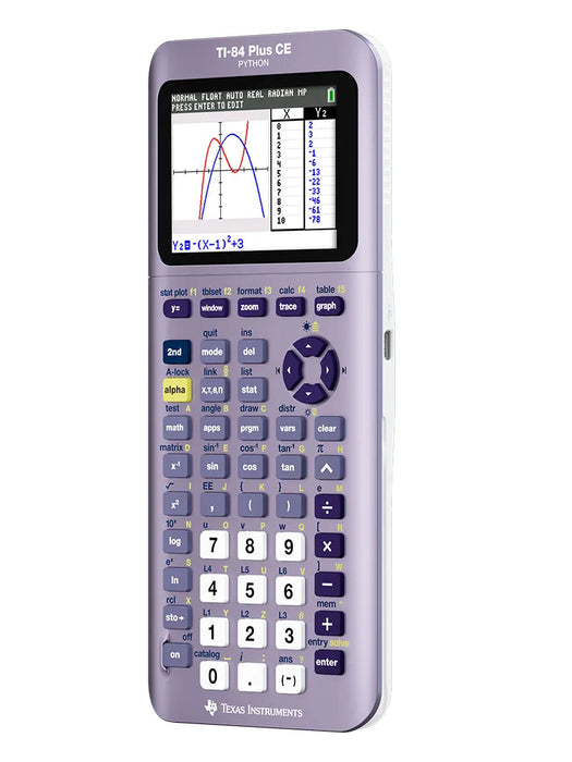 Ti-84 Plus CE Python Graphing Calculator - Infinity Iris - Underwood Distributing Co.