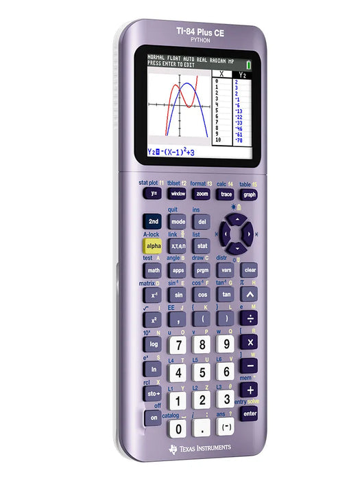 Ti-84 Plus CE Python Graphing Calculator - Infinity Iris - Underwood Distributing Co.