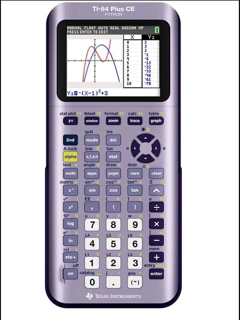 Texas Instruments Ti-84 Plus CE Graphing Calculator - Infinity Iris
