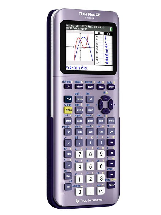Ti-84 Plus CE Python Graphing Calculator - Infinity Iris - Underwood Distributing Co.