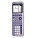 TI-84 Plus CE Python graphing calculator, lavender, displaying graph, Underwood Distributing Co.
