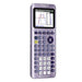TI-84 Plus CE Python graphing calculator in Infinity Iris, shown with color display, sold by Underwood Distributing Co.