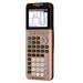 TI-84 Plus CE Python graphing calculator in rose gold, with color graph display, by Texas Instruments