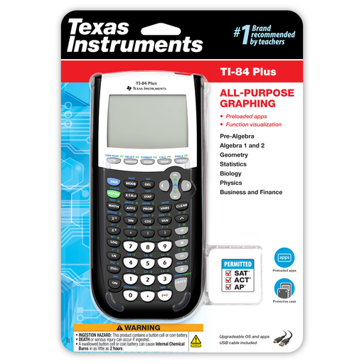 Ti-84 Plus Graphing Calculator - Underwood Distributing Co.