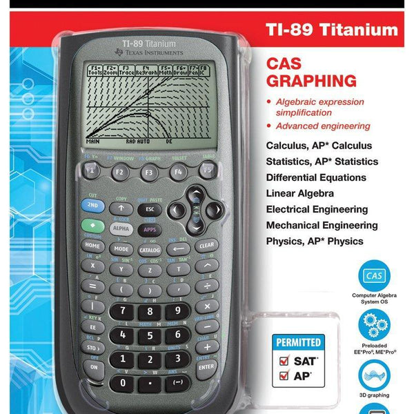 TI-89　Graphing　Titanium　Calculator