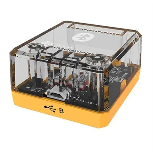 Texas Instruments Bluetooth adapter device with transparent casing, USB-B port, sold by Underwood Distributing Co.
